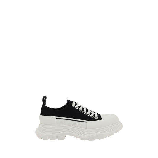 Alexander McQueen Black Rubber Chunky Sneakers - ClickThatClicks 