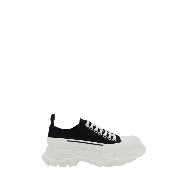 Alexander McQueen Black Rubber Chunky Sneakers