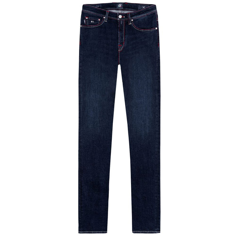 Tramarossa Blue Cotton Jeans Denim