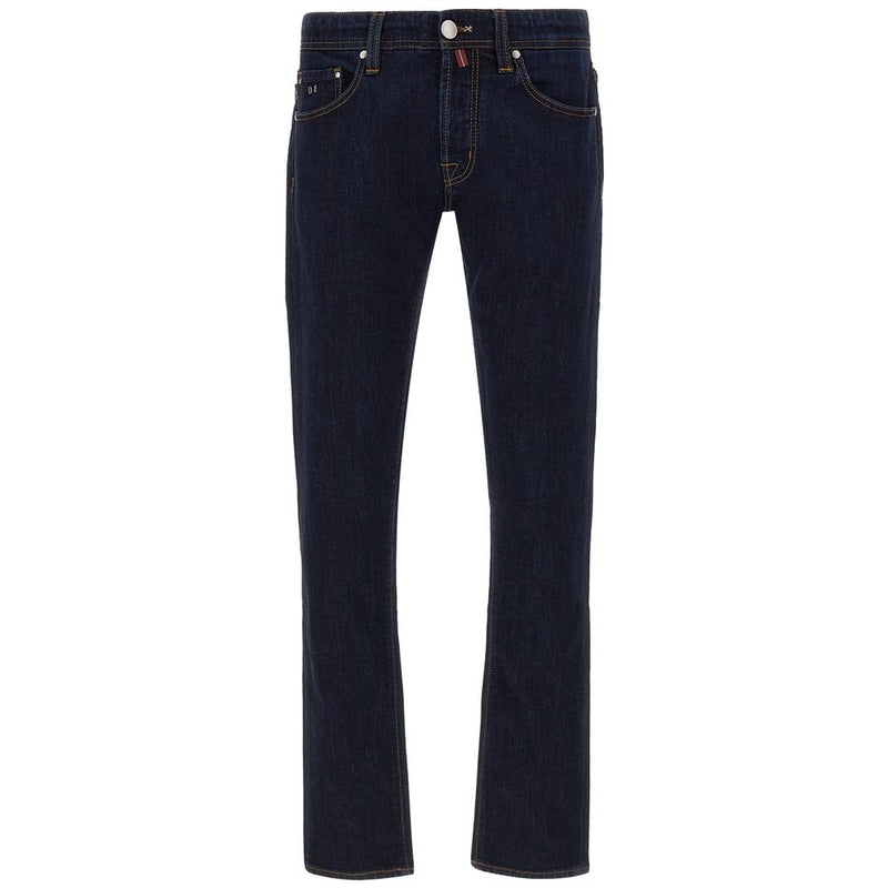Tramarossa Blue Cotton Jeans Denim