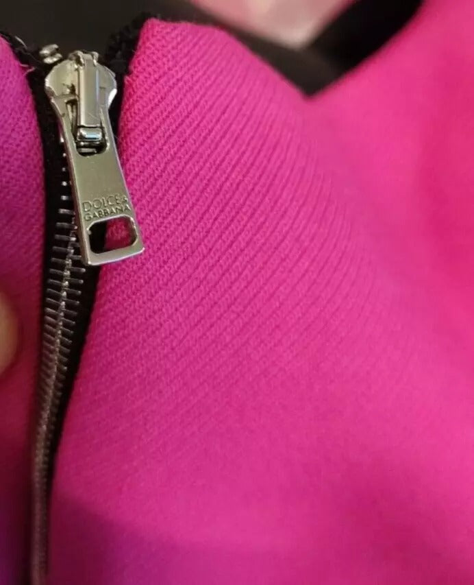 Dolce & Gabbana Pink Sleeveless Bodycon A-line Mini Dress - ClickThatClicks 