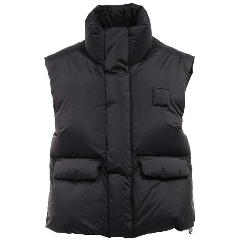 Moose Knuckles Black Nylon Women Vest