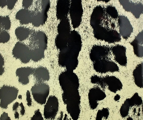 Dolce & Gabbana White Leopard Pattern Leather eBook Cover Tablet Case - ClickThatClicks 