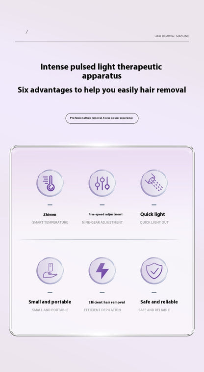 Laser Freezing Hair Removal Device