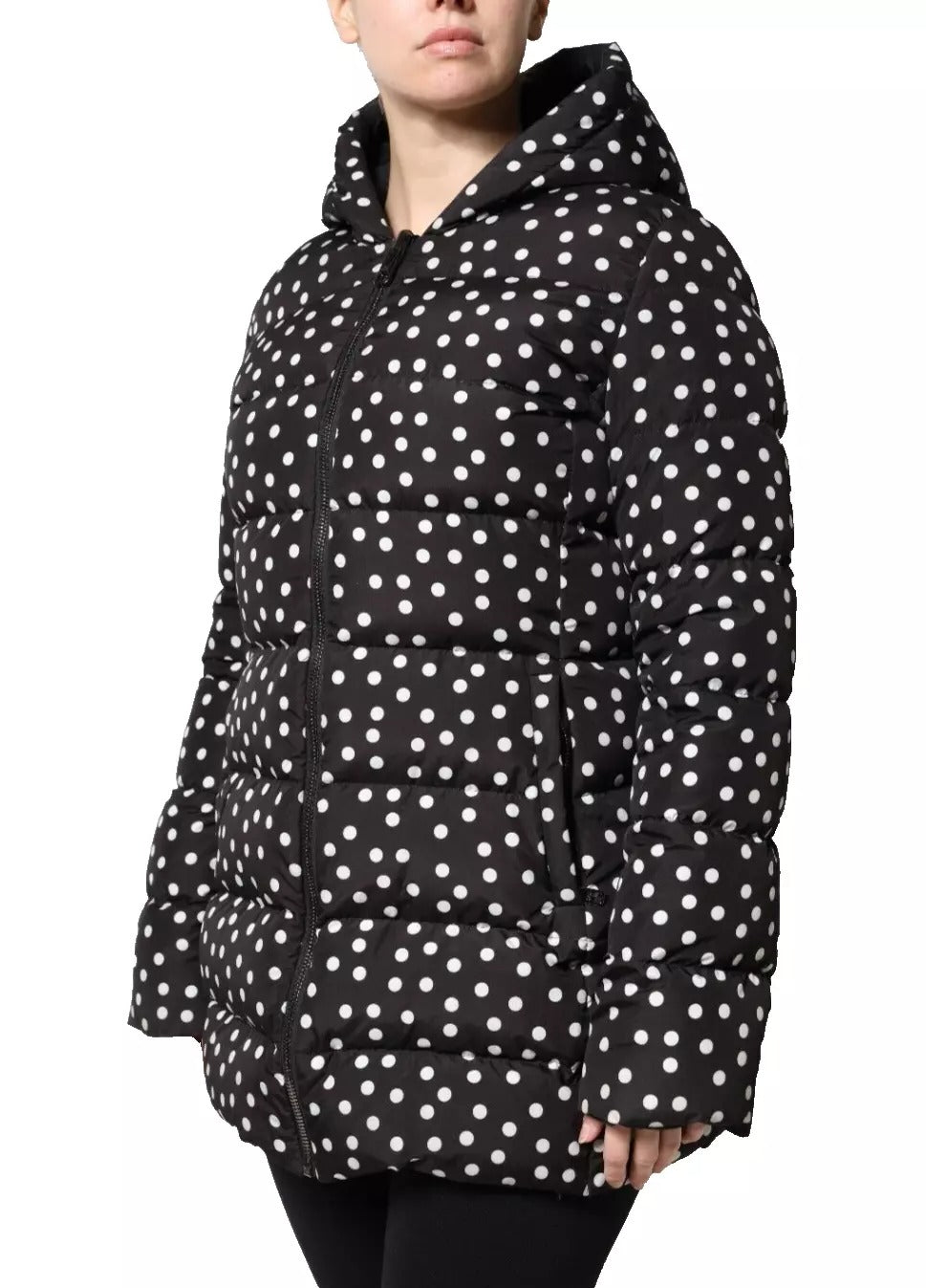 Dolce & Gabbana Black Polyester Hooded Reversible Jacket - ClickThatClicks 