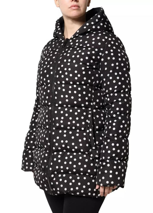 Dolce & Gabbana Black Polyester Hooded Reversible Jacket - ClickThatClicks 