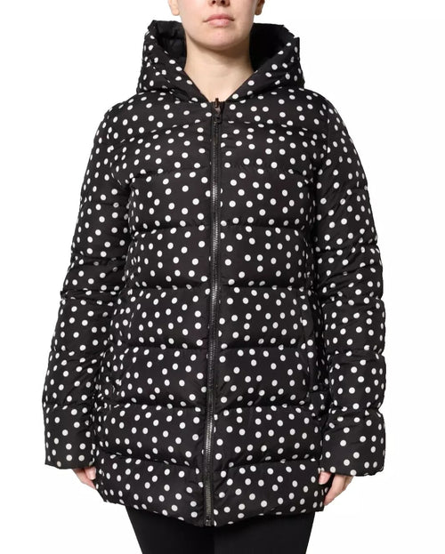 Dolce & Gabbana Black Polyester Hooded Reversible Jacket - ClickThatClicks 