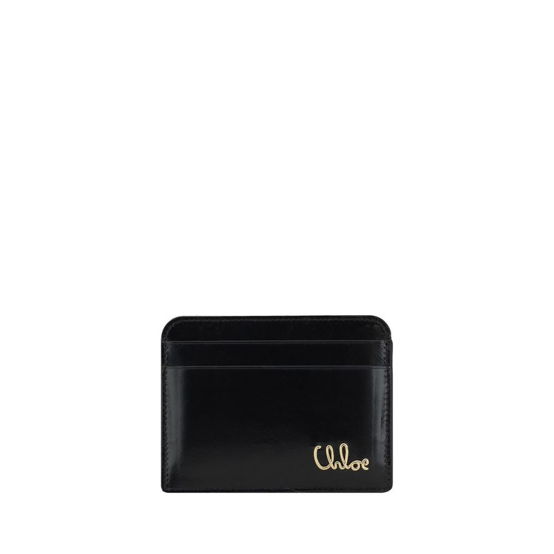Chloé Black Calf Leather Bos Taurus Wallet