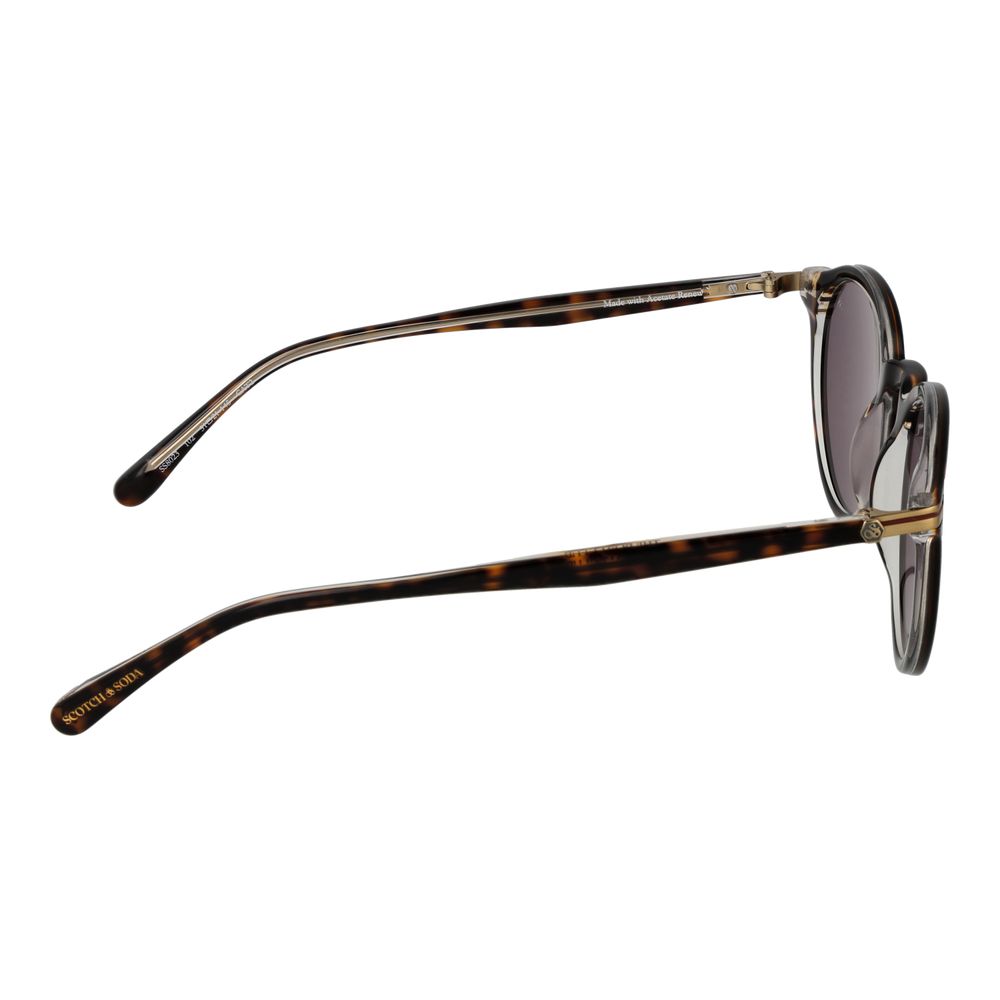 Scotch & Soda Brown Acetate Sunglasses - ClickThatClicks 