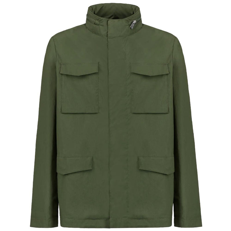 People Of Shibuya Green Cotton Men's Jacket