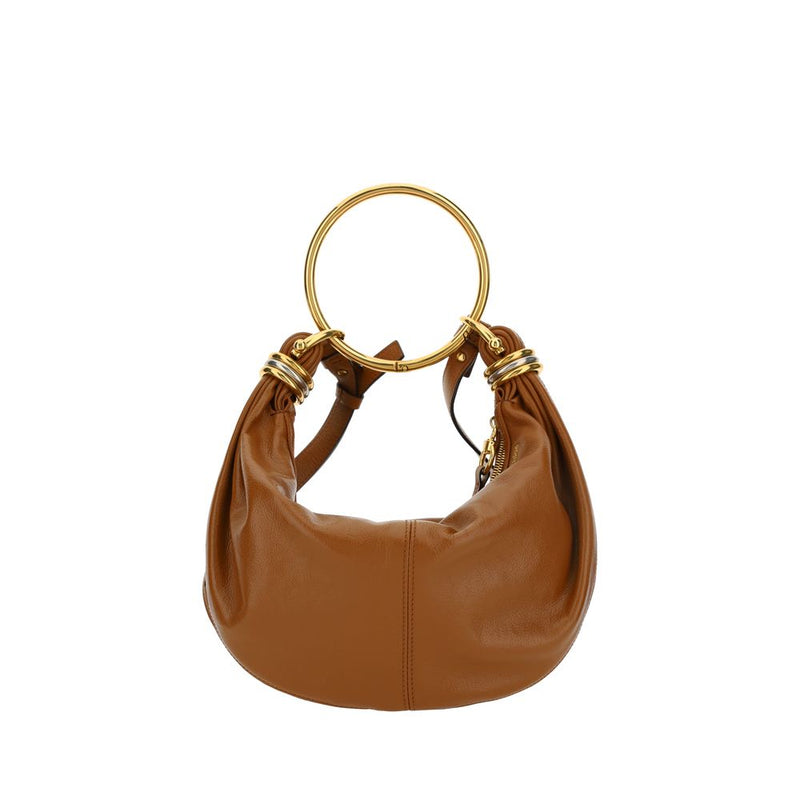 Chloé Brown Calf Leather Bos Taurus Handbag