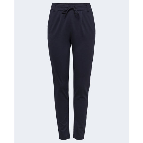 Only Blue Viscose Casual Pants - ClickThatClicks 