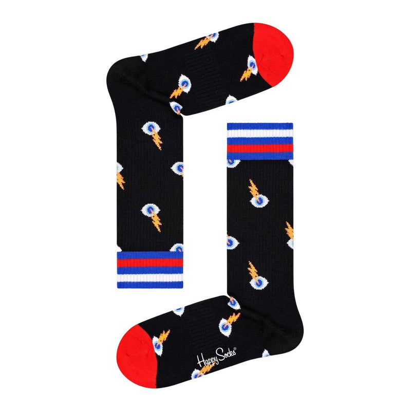 Happy Socks Black Cotton Socks