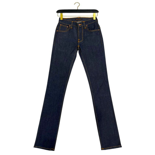 Nudie Jeans Blue Cotton Women's Jeans - ClickThatClicks 
