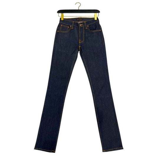 Nudie Jeans Blue Cotton Women's Jeans - ClickThatClicks 
