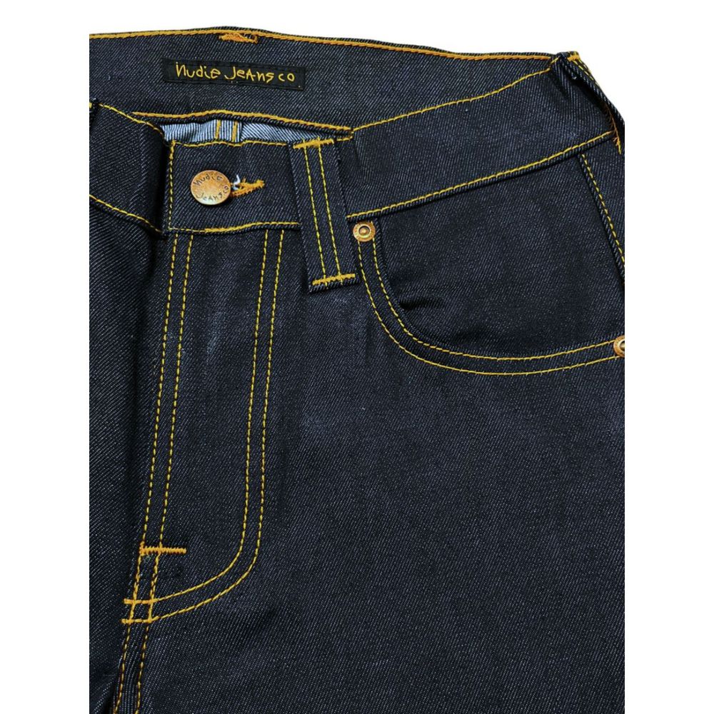 Nudie Jeans Blue Cotton Women's Jeans - ClickThatClicks 