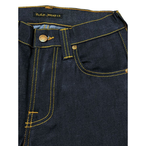 Nudie Jeans Blue Cotton Women's Jeans - ClickThatClicks 