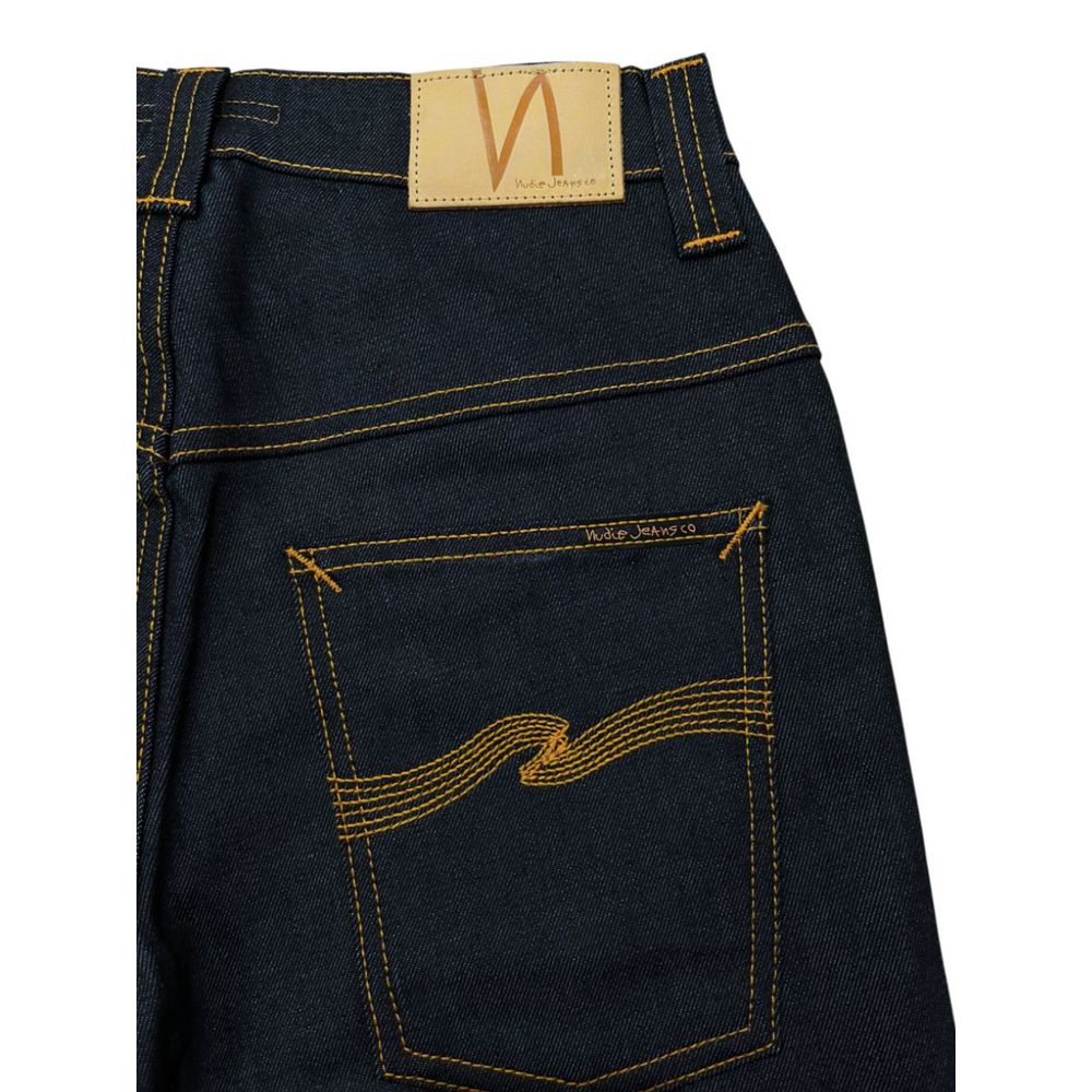 Nudie Jeans Blue Cotton Women's Jeans - ClickThatClicks 