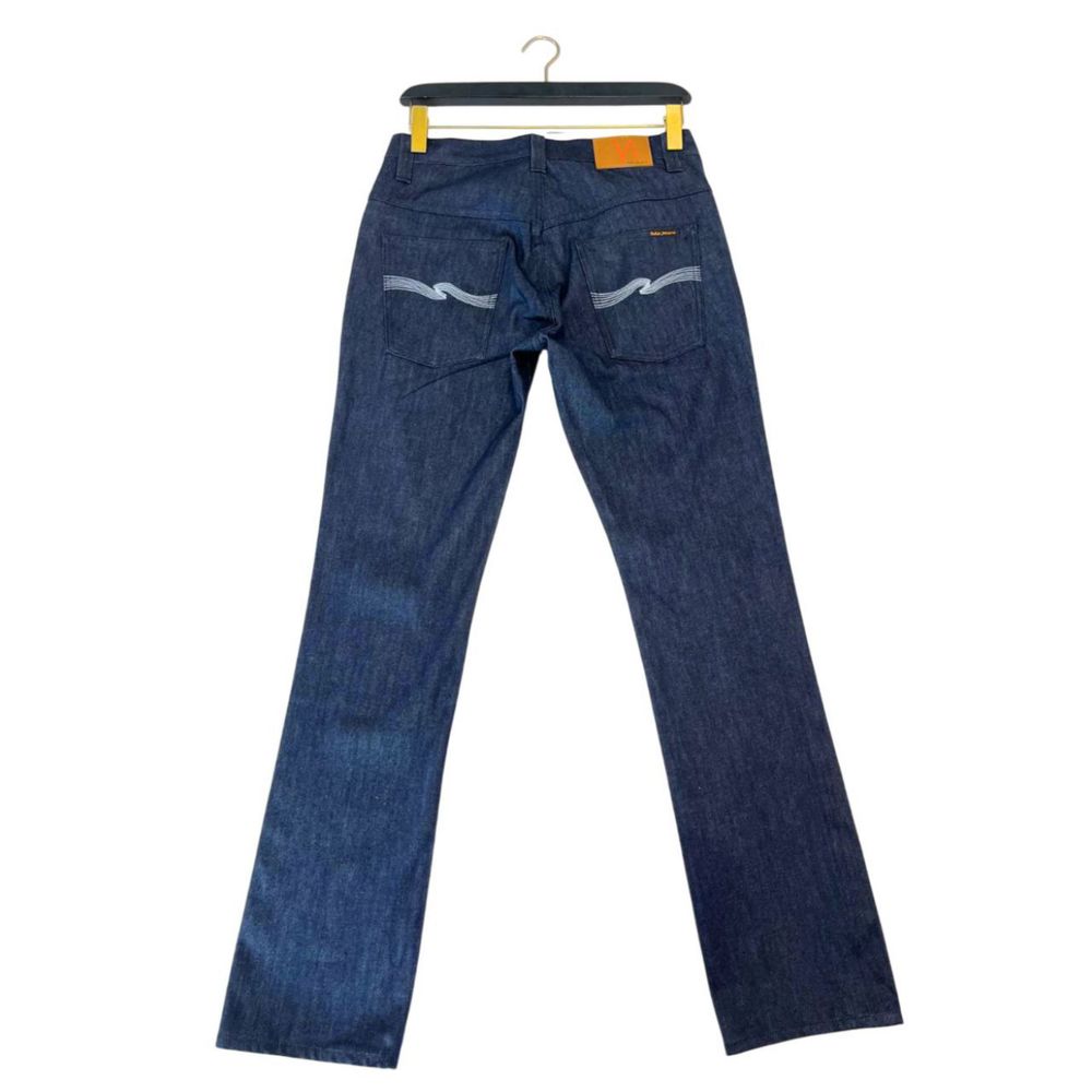 Nudie Jeans Blue Cotton Men Jeans - ClickThatClicks 