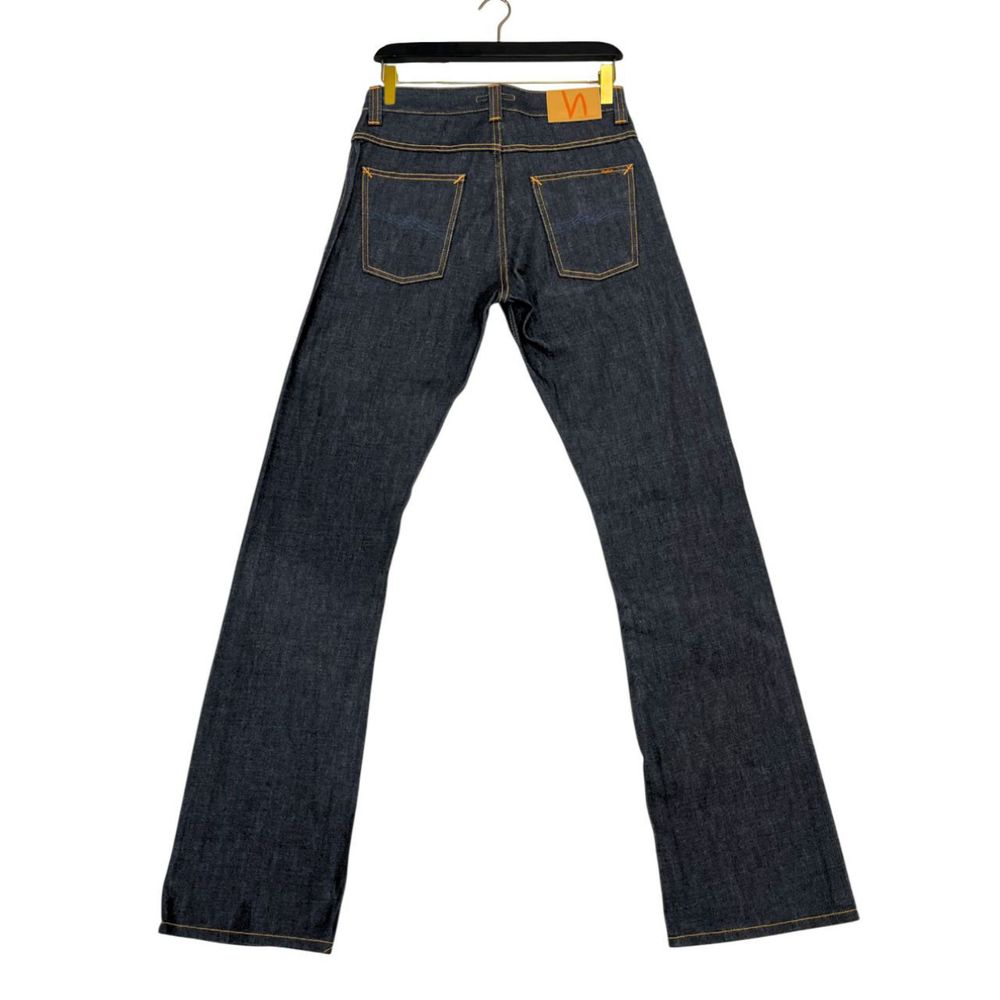 Nudie Jeans Blue Cotton Men Jeans - ClickThatClicks 