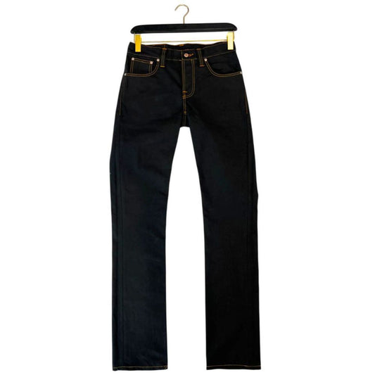 Nudie Jeans Black Cotton Men's Jean - ClickThatClicks 