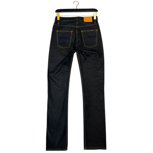 Nudie Jeans Black Cotton Men's Jean - ClickThatClicks 