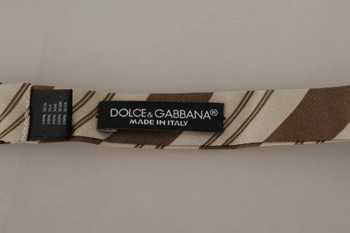 Dolce & Gabbana Multicolor Patterned Adjustable Neck Bow Tie Men - ClickThatClicks 