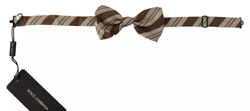 Dolce & Gabbana Multicolor Patterned Adjustable Neck Bow Tie Men - ClickThatClicks 