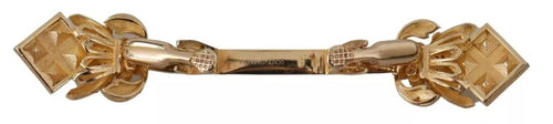 Dolce & Gabbana Gold Plated 925 Sterling Silver Crystal Collar Stop Brooch - ClickThatClicks 