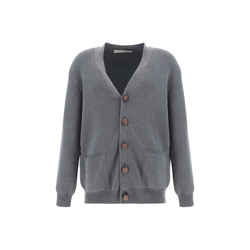 Golden Goose Gray Cotton Cardigan