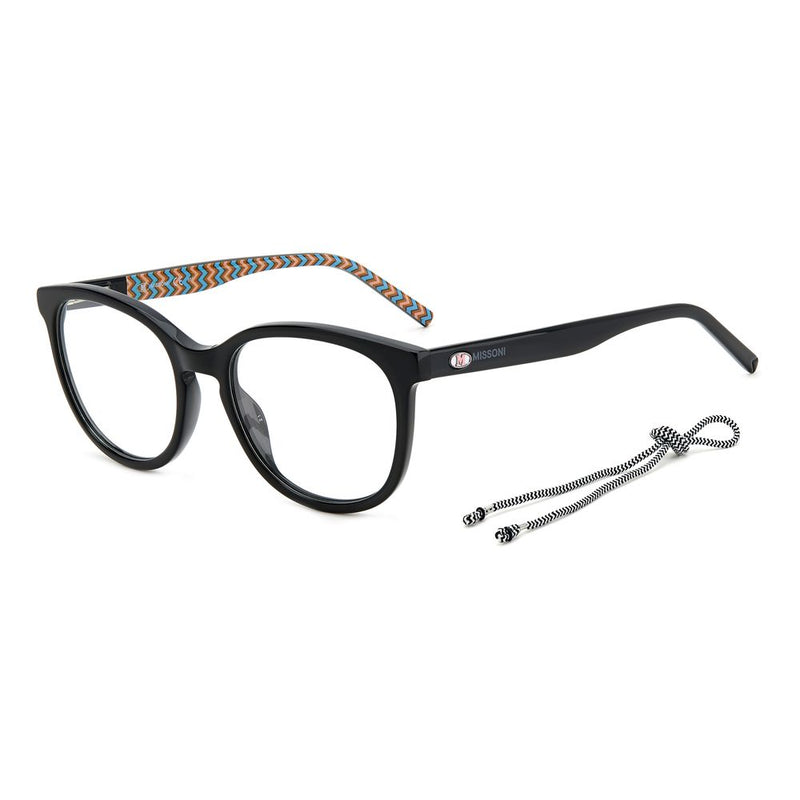 M Missoni Black Acetate Glasses (Frames)