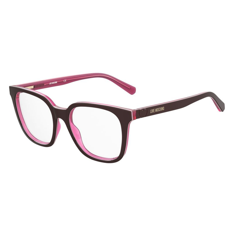 Love Moschino Burgundy Acetate Glasses (Frames)