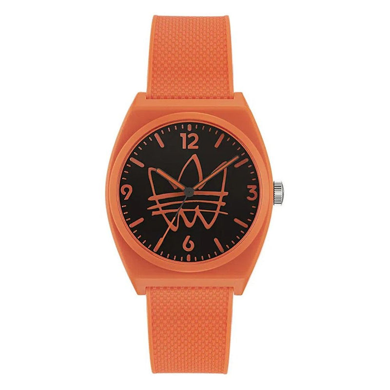 Adidas Orange Synthetic Sport Watch
