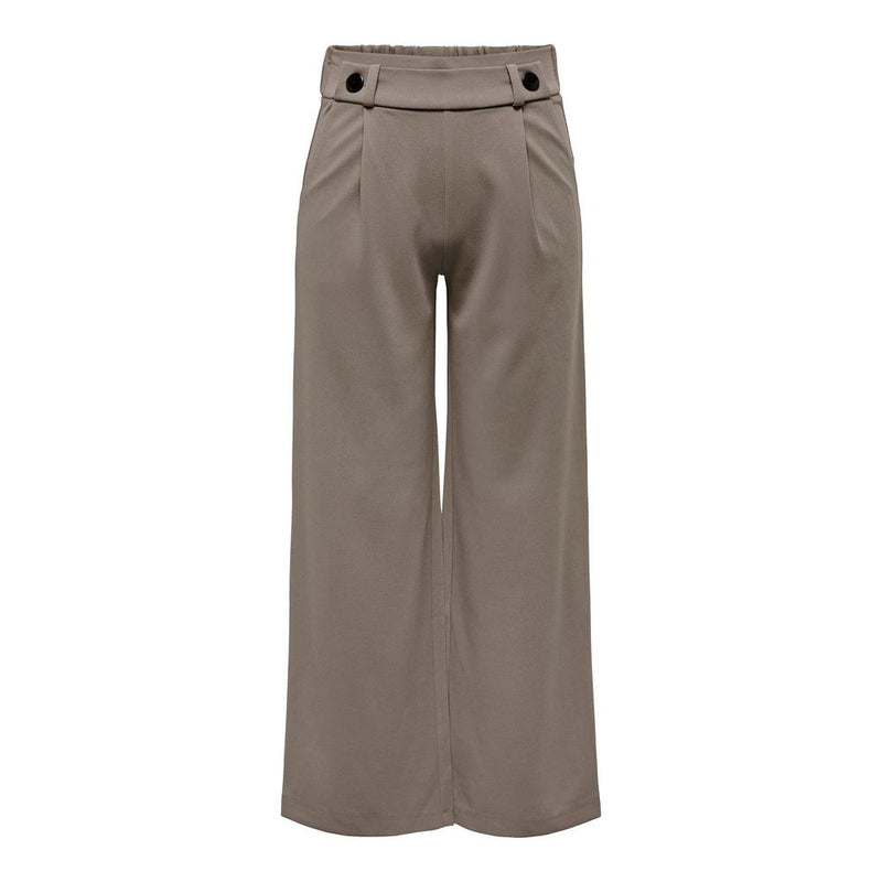 Jacqueline De Yong Brown Polyester Pant