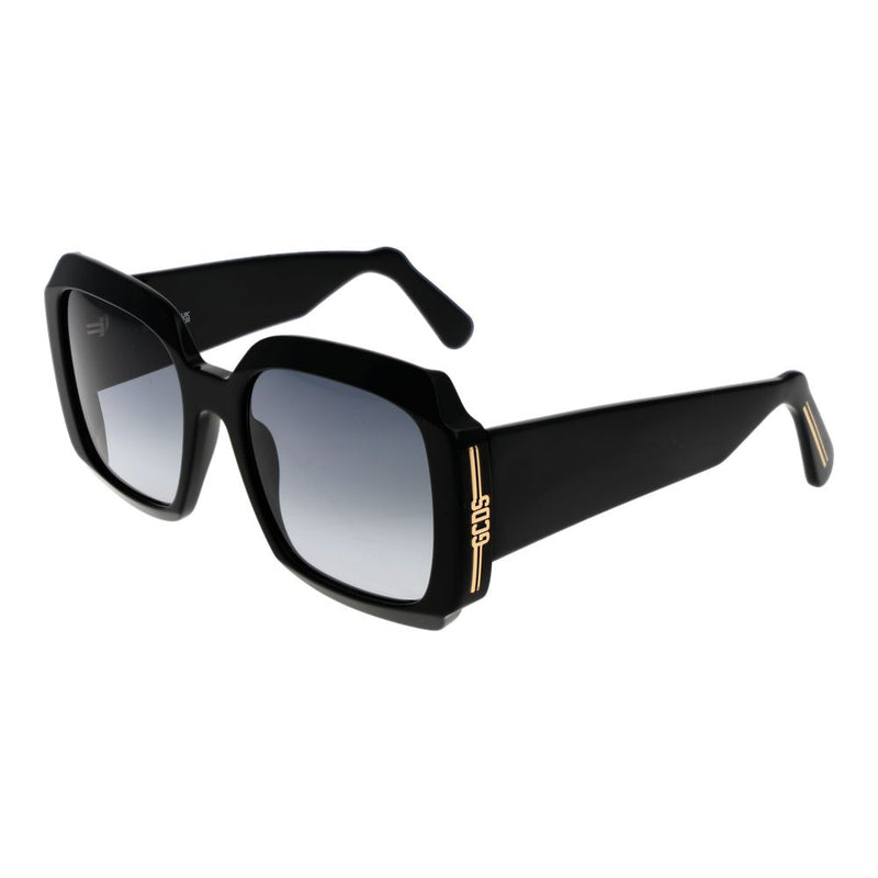 GCDS Black Acetate Sunglasses