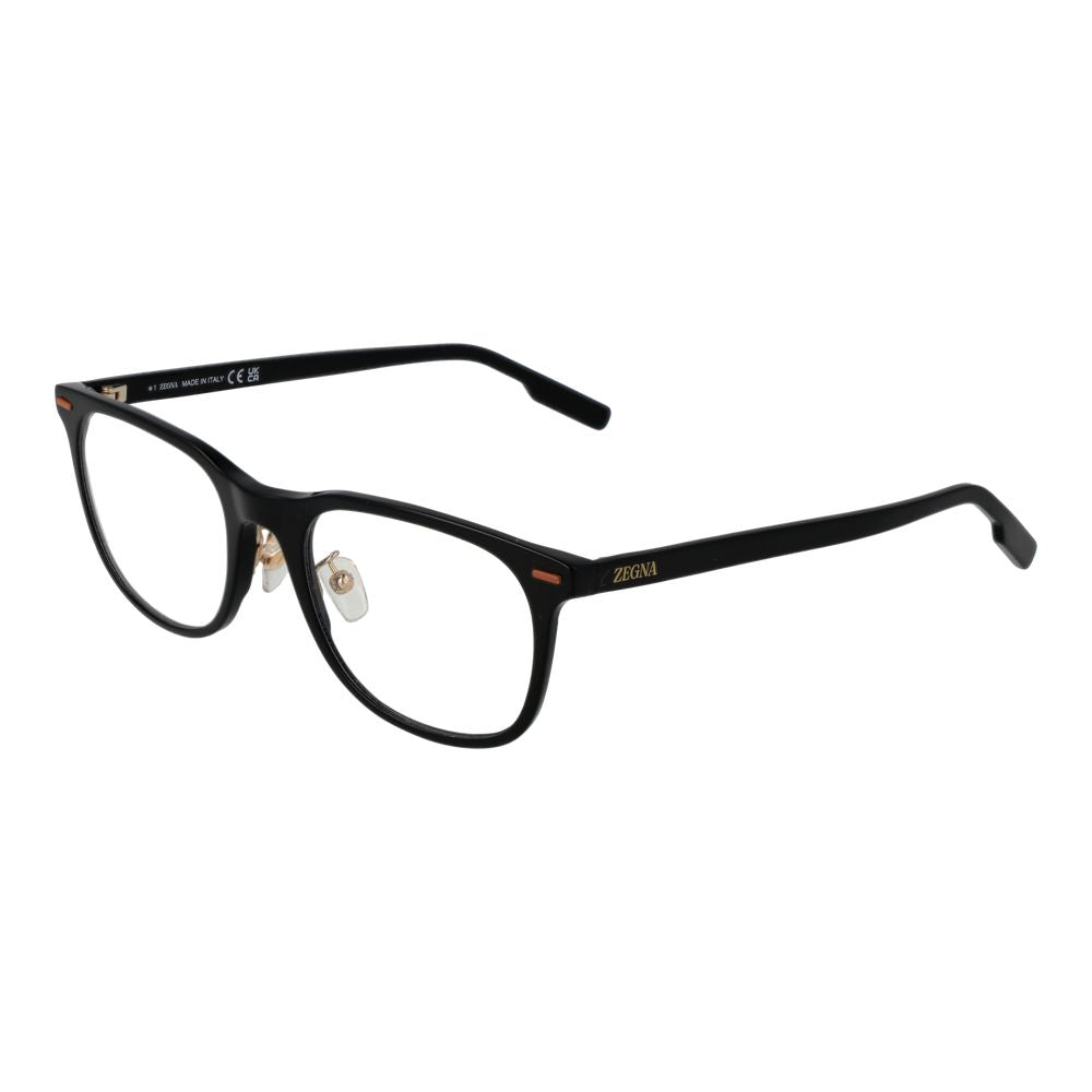 Ermenegildo Zegna Black Acetate Glasses (Frames) - ClickThatClicks 