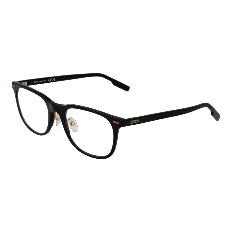 Ermenegildo Zegna Black Acetate Glasses (Frames)
