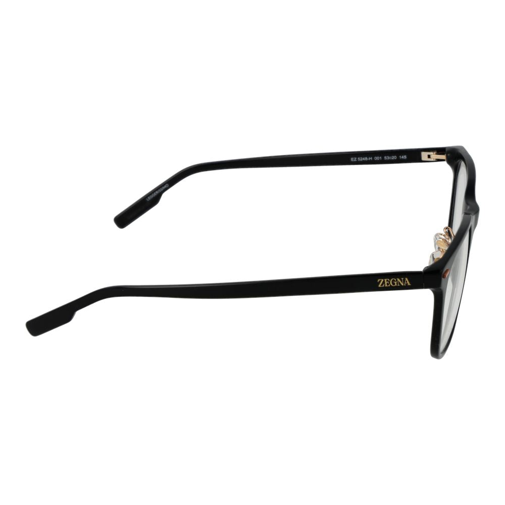 Ermenegildo Zegna Black Acetate Glasses (Frames) - ClickThatClicks 