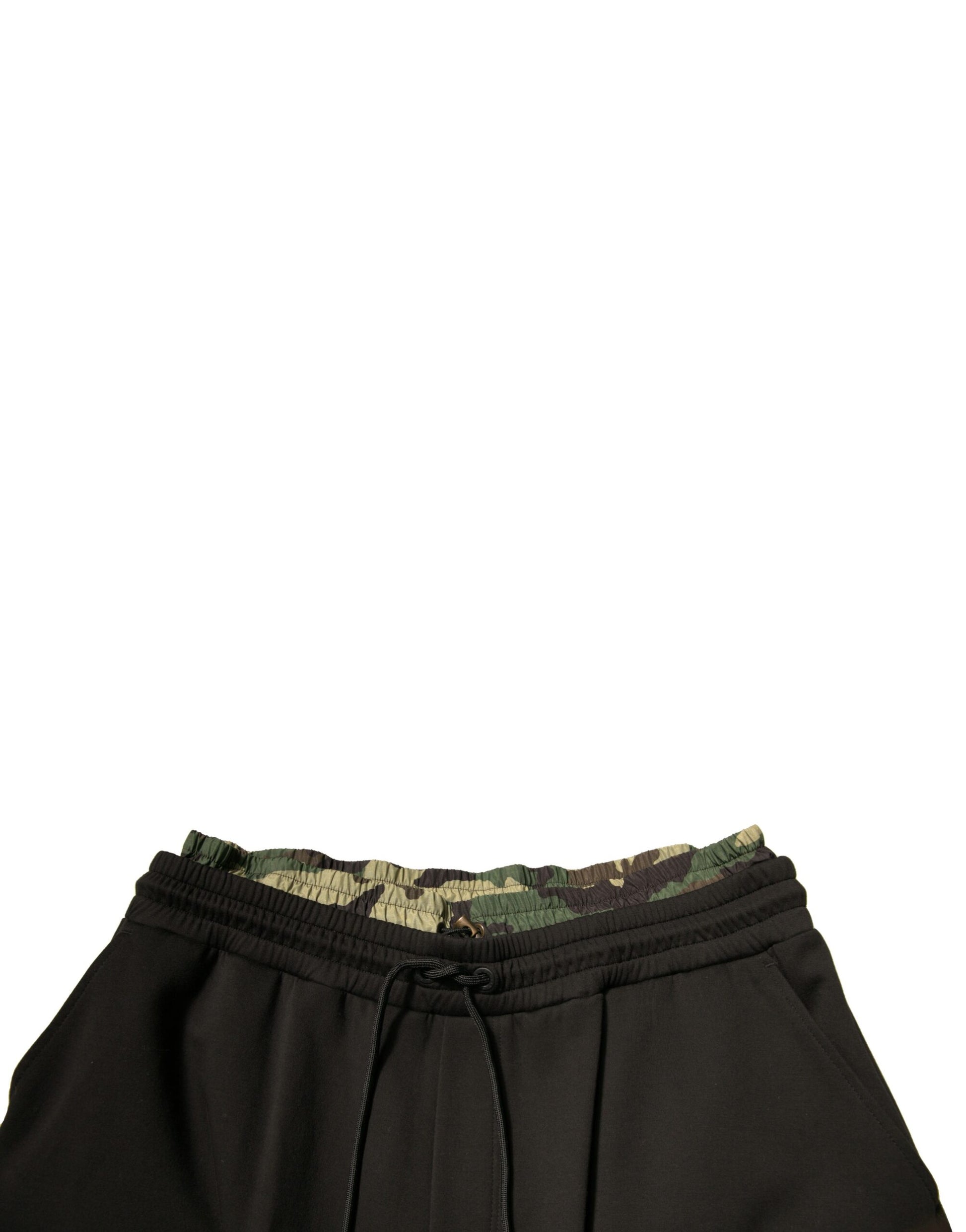 Dolce & Gabbana Black Camouflage Cotton Jogger Cargo Pants - ClickThatClicks 