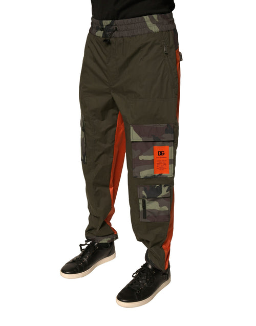 Dolce & Gabbana Multicolor Camouflage Jogger Cargo Pants - ClickThatClicks 
