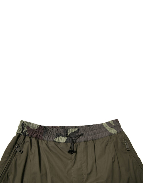 Dolce & Gabbana Multicolor Camouflage Jogger Cargo Pants - ClickThatClicks 