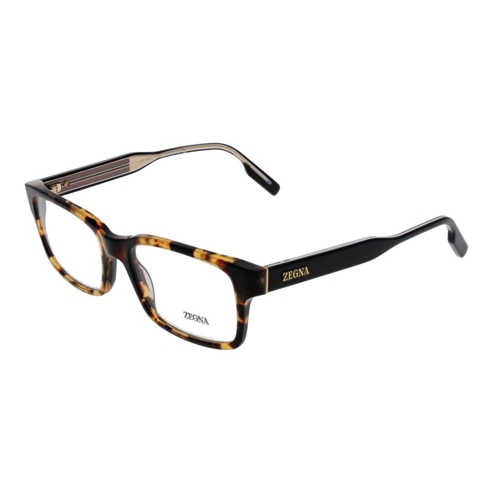 Ermenegildo Zegna Brown Acetate Glasses (Frames) - ClickThatClicks 