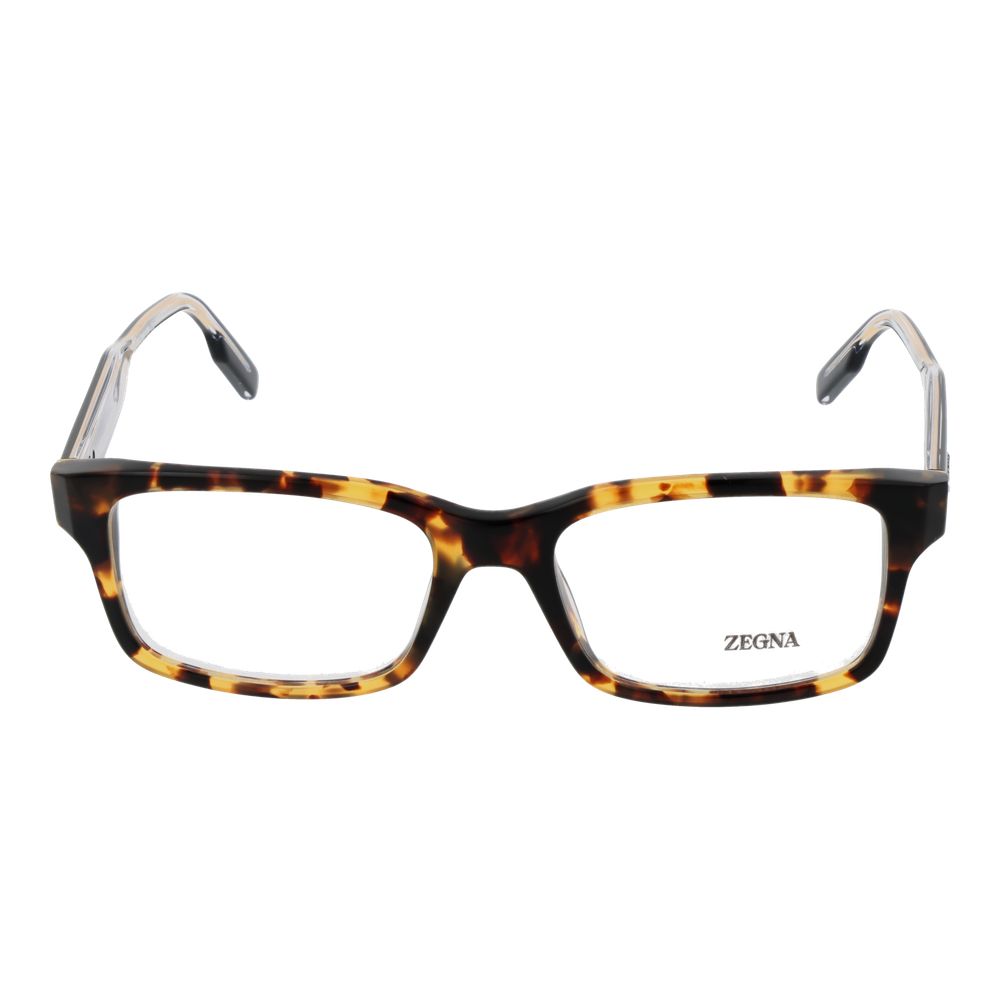 Ermenegildo Zegna Brown Acetate Glasses (Frames) - ClickThatClicks 