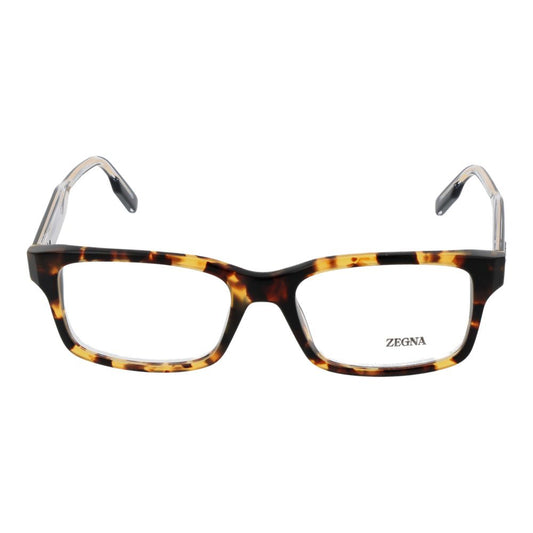 Ermenegildo Zegna Brown Acetate Glasses (Frames) - ClickThatClicks 