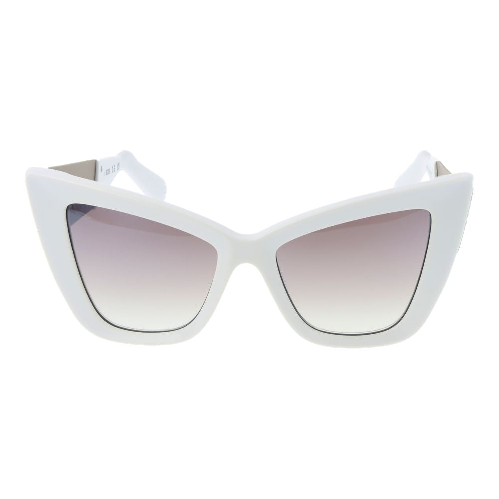 GCDS White Acetate Sunglasses - ClickThatClicks 