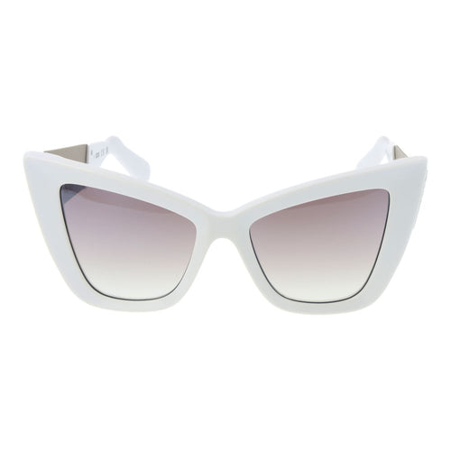 GCDS White Acetate Sunglasses - ClickThatClicks 