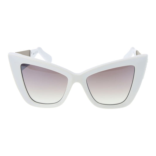 GCDS White Acetate Sunglasses - ClickThatClicks 