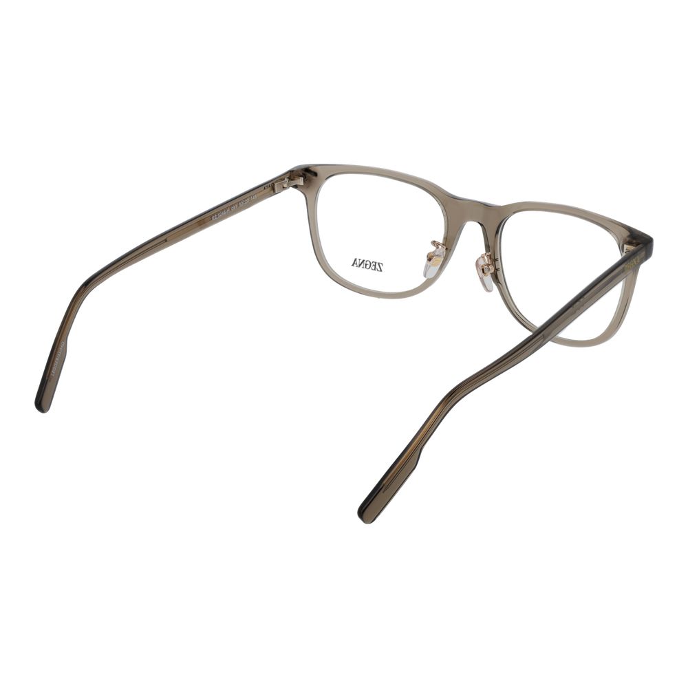 Ermenegildo Zegna Brown Acetate Glasses (Frames) - ClickThatClicks 