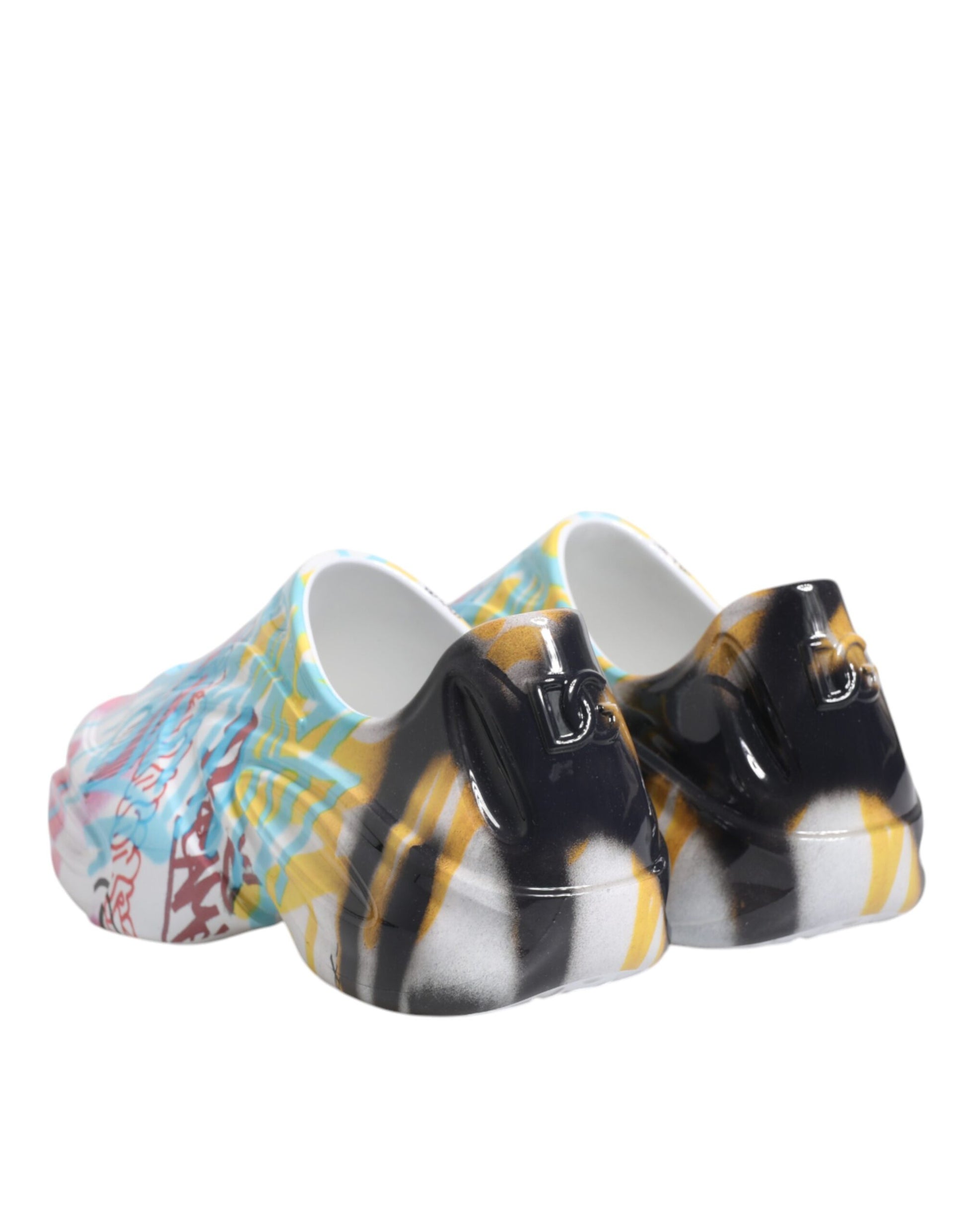 Dolce & Gabbana Multicolor Graffiti Daymaster Sneakers Shoes - ClickThatClicks 