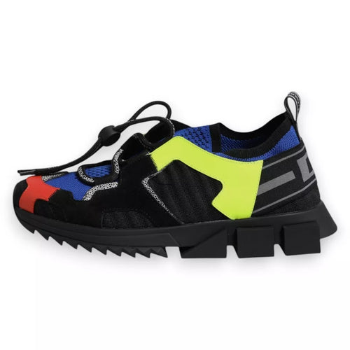 Dolce & Gabbana Multicolor Mesh Sorrento Trekking Sneakers Shoes - ClickThatClicks 